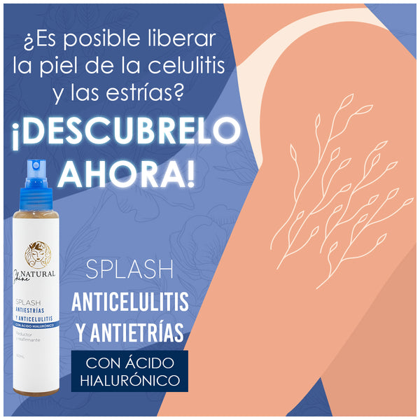 Aceite antiestrías y anticelulitis de ácido hialurónico