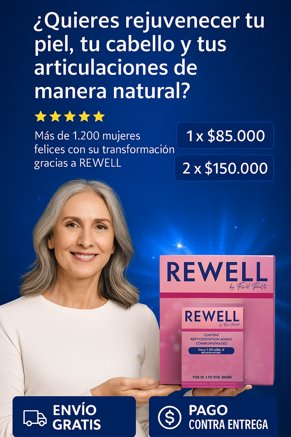 REWELL COLÁGENO & RESVERATROL