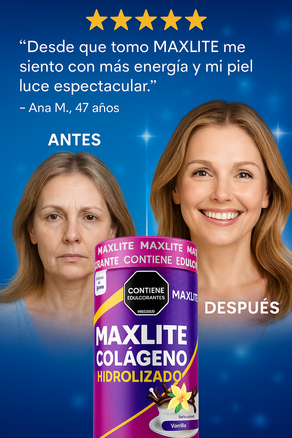 Maxlite Colágeno & Resveratrol