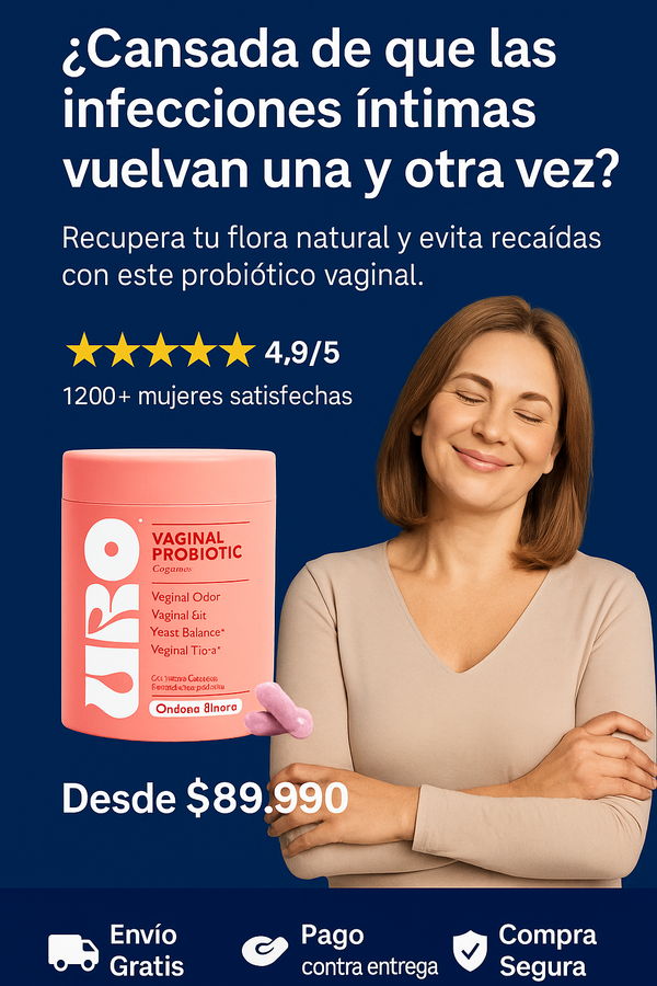 CÁPSULAS URO VAGINAL PROBIOTICOS ORIGINAL