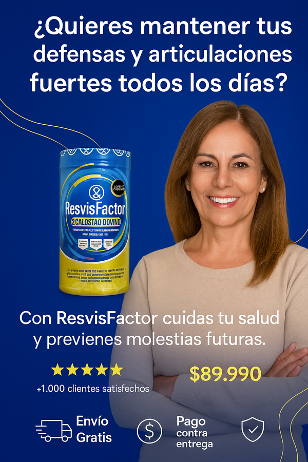 REVISFACTOR CALOSTRO DE BOVINO & GANODERMA