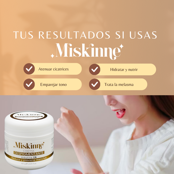 Crema blanqueadora para todo el cuerpo MiSKING