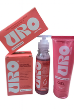 KIT URO: incluye CÁPSULAS, GEL, JABON Y OVULOS
