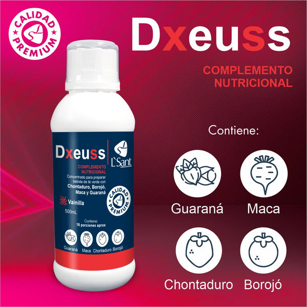 DXEUSS (activador, potenciador, estimulador) Máximo rendimiento físico + Energía