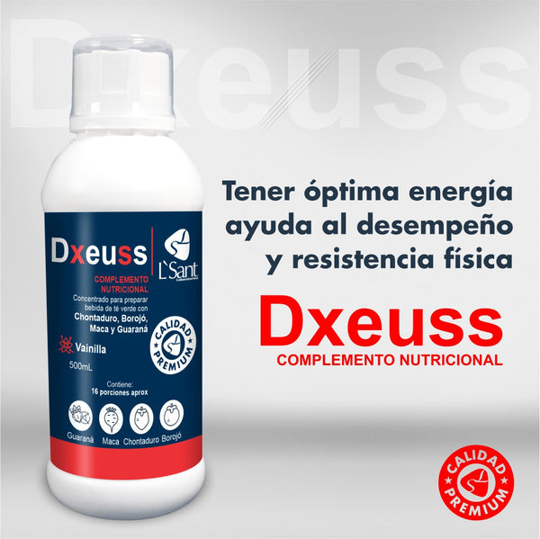 DXEUSS (activador, potenciador, estimulador) Máximo rendimiento físico + Energía