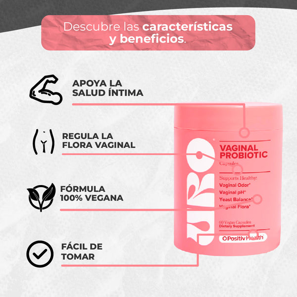 CÁPSULAS URO VAGINAL PROBIOTICOS ORIGINAL