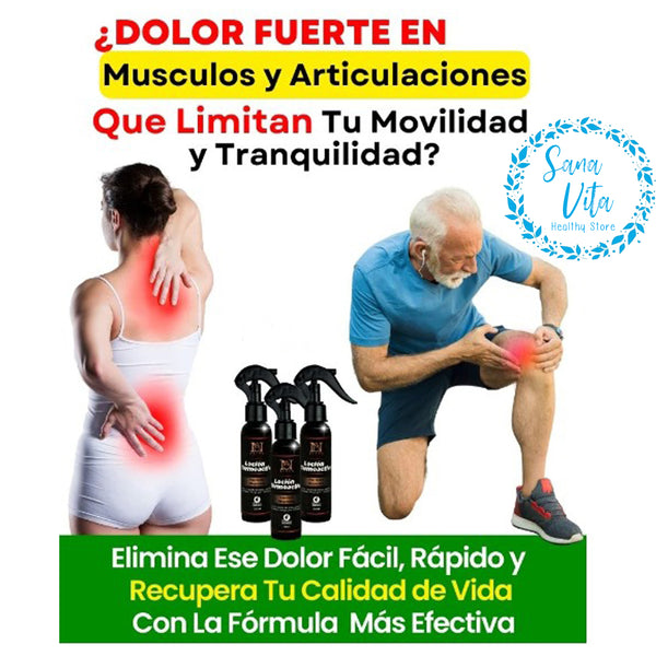 LOCIÓN TERMOACTIVA. ELIMINA EL DOLOR AL INSTANTE - Relajante Corporal