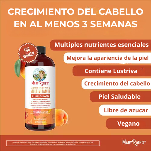 MARY RUTHS MULTIVITAMINICO CON BIOTINA