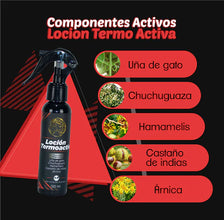 LOCIÓN TERMOACTIVA. ELIMINA EL DOLOR AL INSTANTE - Relajante Corporal