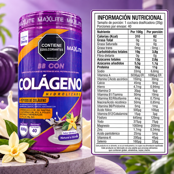 Maxlite Colágeno & Resveratrol