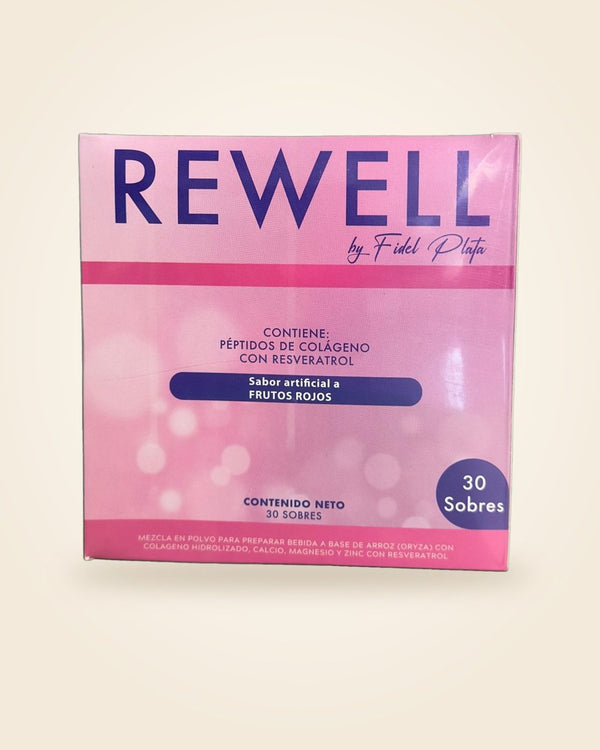 Rewell by Fidel Plata Colágeno + Resveratrol